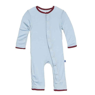 KicKee Pants Applique Coverall - Pond Sweet Heart