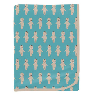 Baby Boys Print Swaddling Blanket, Glacier Baby Doll - One Size Swaddling Blankets