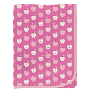KicKee Pants Baby Girls Print Bamboo Swaddling Blanket - Tulip Johnny Appleseed 