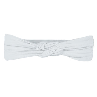 KicKee Pants Baby Girls Print Swaddling Blanket and Knot Headband Set - Baby Rose Porthole and Fresh Air - One Size