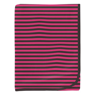 KicKee Pants Baby Girls Print Swaddling Blanket - Awesome Stripe