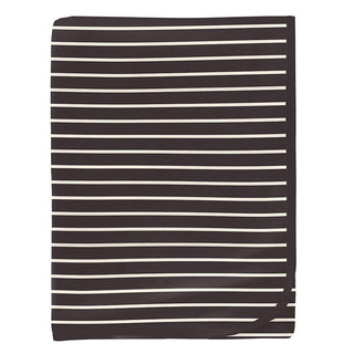 KicKee Pants Baby Print Bamboo Swaddling Blanket - 90's Stripe