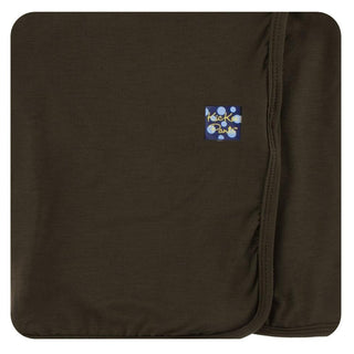 Solid Bamboo Basic Swaddling Blanket - Bark Brown Swaddling Blankets