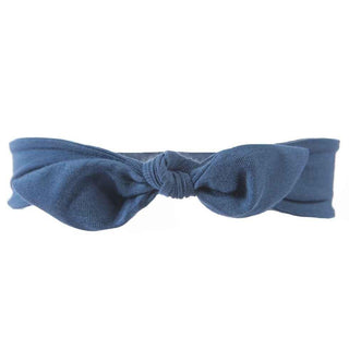 Solid Bamboo Bow Headband - Twilight KicKee Pants Size: Newborn - 3 Months