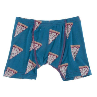 KicKee Pants Boys Boxer Brief - Seaport Pizza Slices