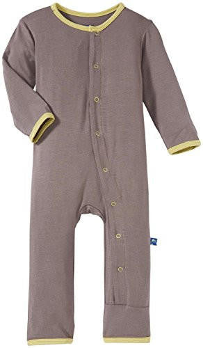 KicKee Pants Boy's Print Applique Coverall with Snaps - Rain Toad