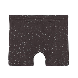 KicKee Pants Boy's Print Boxer Brief - Midnight Foil Constellations