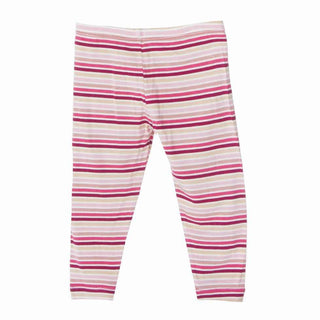 KicKee Pants Girl Leggings, Girl Forest Stripe