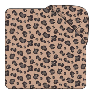 KicKee Pants Girls Custom Print Fitted Crib Sheet, Suede Cheetah - One Size 15ANV