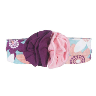 KicKee Pants Girls Flower Headband, Pasque Flower, One Size