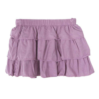 KicKee Pants Girls Layered Ruffle Skirt, Pegasus