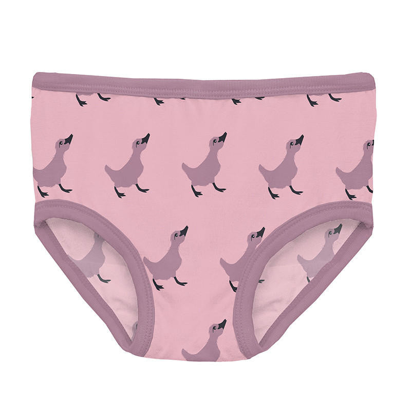 Girl's Print Bamboo Underwear - Cake Pop Ugly Duckling