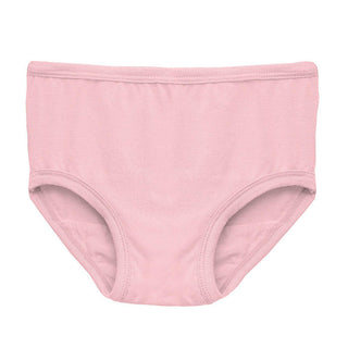 KicKee Pants Girl's Print Underwear (Set of 3) - Summer Sky Mini Fruit, Lotus & Lotus Happy Teddy