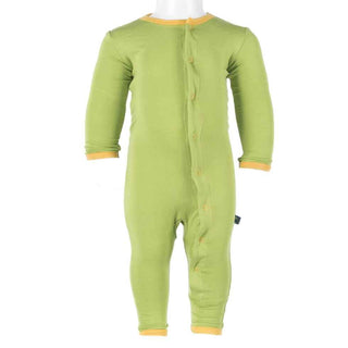 KicKee Pants Holiday Fitted Applique Coverall - Meadow Duck