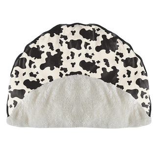 KicKee Pants Infant Print Sherpa-Lined Fluffle Playmat, Cow Print - One Size