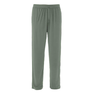 KicKee Pants Men's Solid Pajama Pants - Lily Pad SP21