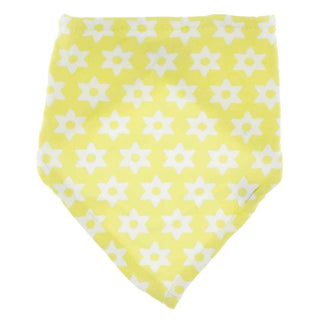 KicKee Pants Print Bandana Bib - Lime Blossom Stellini, One Size