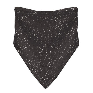 KicKee Pants Print Bandana Bib, Midnight Constellations - One Size