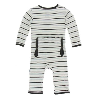 Print Coverall with Snaps - Tuscan Afternoon Stripe Baby & Toddler Sleepwear
