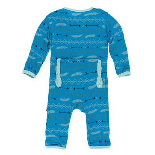 KicKee Pants Print Coverall with Zipper - Amazon Southwest