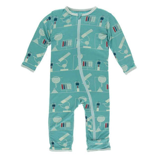 KicKee Pants Print Coverall with Zipper - Neptune Chemistry Lab