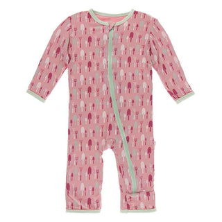 KicKee Pants Print Coverall with Zipper - Strawberry Garden Tools