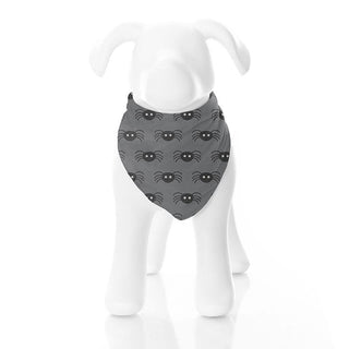 Print Bamboo Dog Bandana - Stone Spiders Dog Apparel