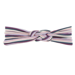 KicKee Pants Print Knot Headband Girl Anniversary Stripe, One Size
