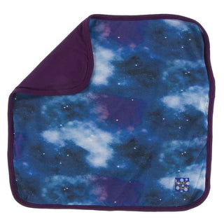 KicKee Pants Print Lovey Blanket - Wine Grapes Galaxy, One Size