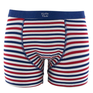 Print Men's Boxer Brief, USA StripeKicKee PantsSize: Extra Small