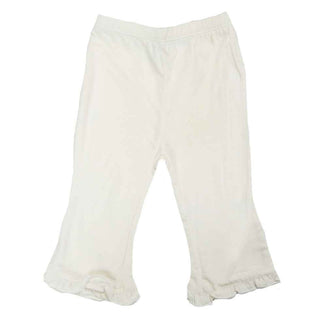 KicKee Pants Print Ruffle Pant, Natural
