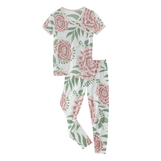 KicKee Pants Print Short Sleeve Kimono Pajama Set - Fresh Air Florist