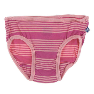 KicKee Pants Print Single Underwear - Calypso Agriculture Stripe