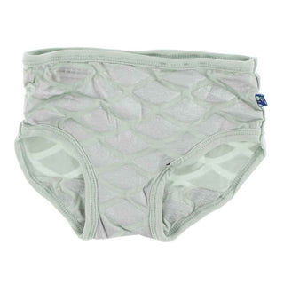 KicKee Pants Print Single Underwear - Iridescent Mermaid Scales