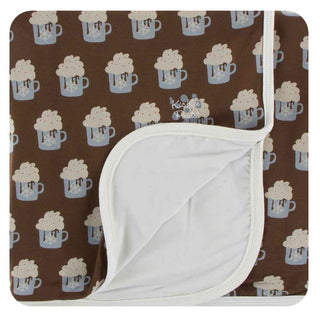 KicKee Pants Print Stroller Blanket - Hot Cocoa, One Size
