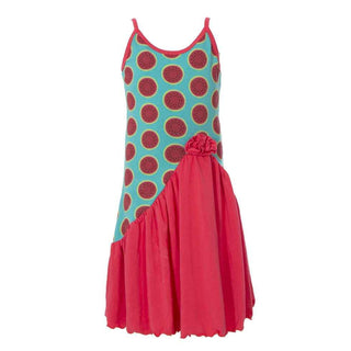 KicKee Pants Print Tarantella Dress - Neptune Watermelon