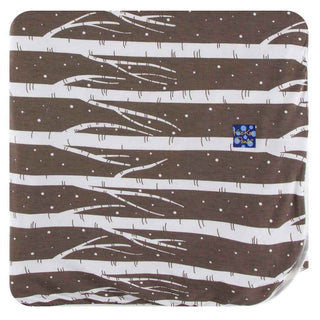 KicKee Pants Print Throw Blanket - Falcon Snow, One Size