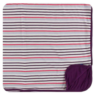KicKee Pants Print Toddler Blanket - Chemistry Stripe, One Size