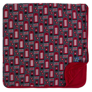 KicKee Pants Print Toddler Blanket - Life About Town, One Size