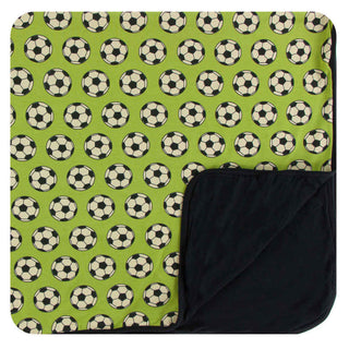 KicKee Pants Print Toddler Blanket - Meadow Soccer, One Size