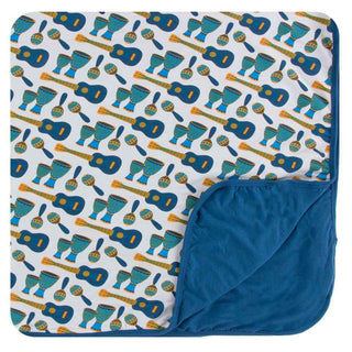 KicKee Pants Print Toddler Blanket - Samba, One Size