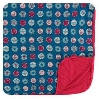 KicKee Pants Print Toddler Blanket - Soda Pop Caps, One Size