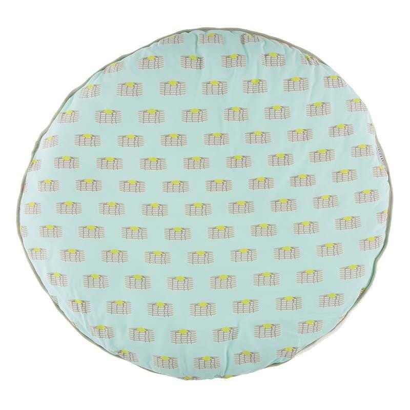 Kickee Pants Bamboo Baby Playmat Summer Sky Pancakes Baby Riddle