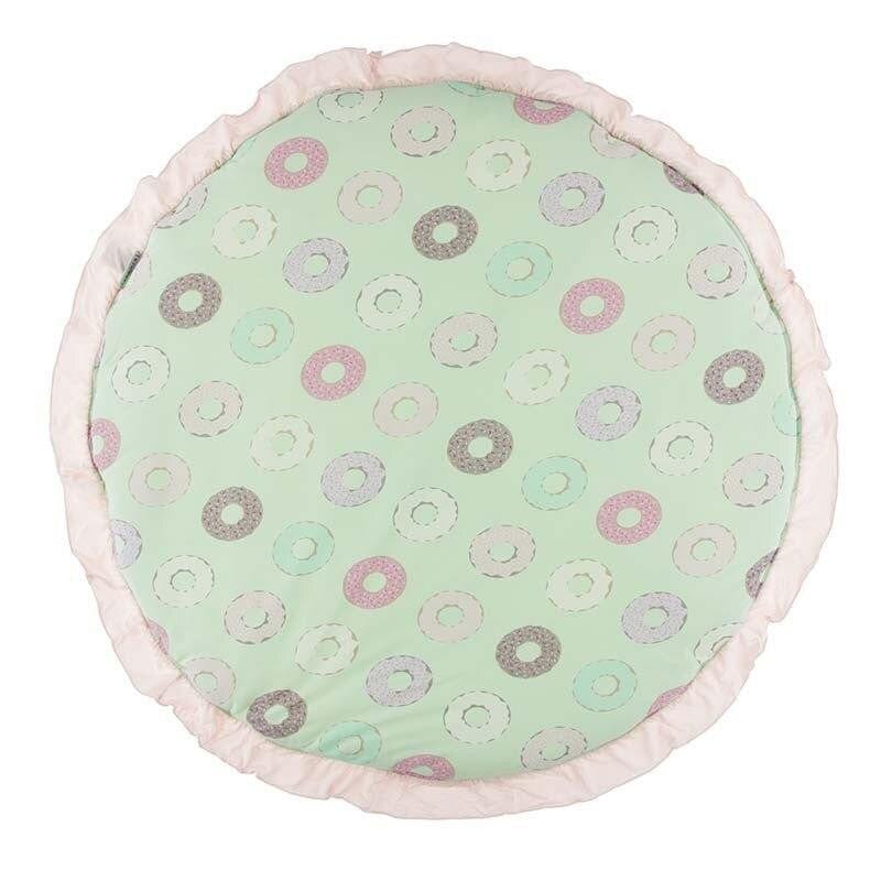 Kickee Pants Baby Playmat Pistachio Donuts Baby Riddle