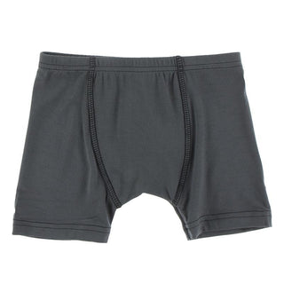KicKee Pants Solid Boys Boxer Briefs - Stone 21S1