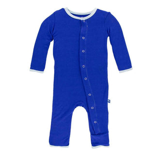 KicKee Pants Solid Coverall - Kite with Pond