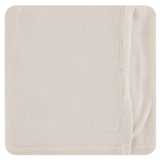 KicKee Pants Solid Knit Blanket EH - Natural, One Size EH