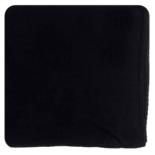 KicKee Pants Solid Knit Toddler Blanket EH - Midnight, One Size EH