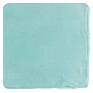 KicKee Pants Solid Knit Toddler Blanket - Iceberg, One Size