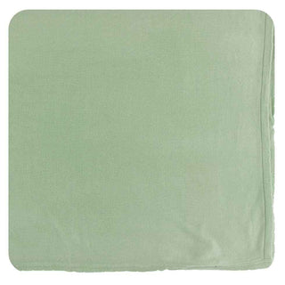 Solid Knit Toddler Blanket - Pistachio, One Size KicKee Pants